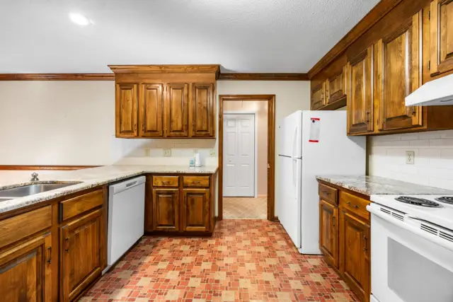 Galley view of the kitchen