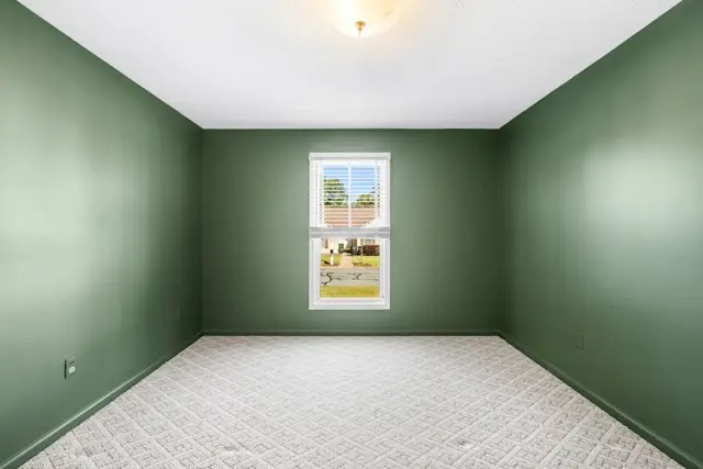 Bedroom with front window