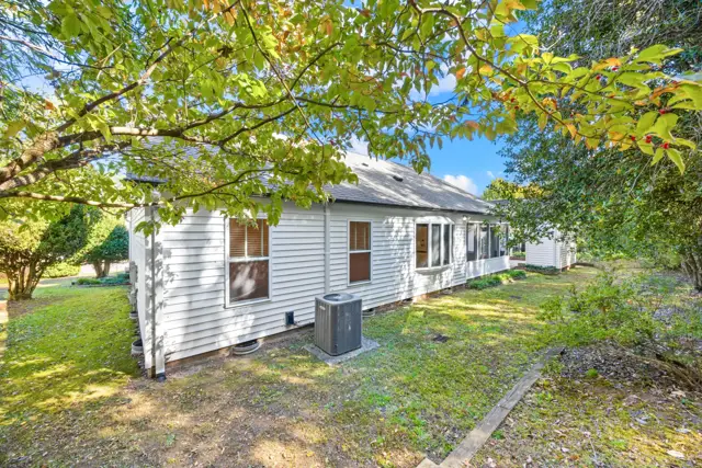 Rear of the home